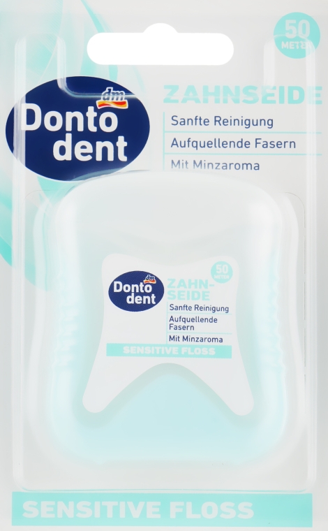 Зубная нить - Dontodent Sensitive Floss — фото N2