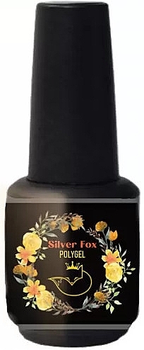 Рідкий полігель для нігтів, 15 мл - Silver Fox Premium Liquid Polygel — фото N1