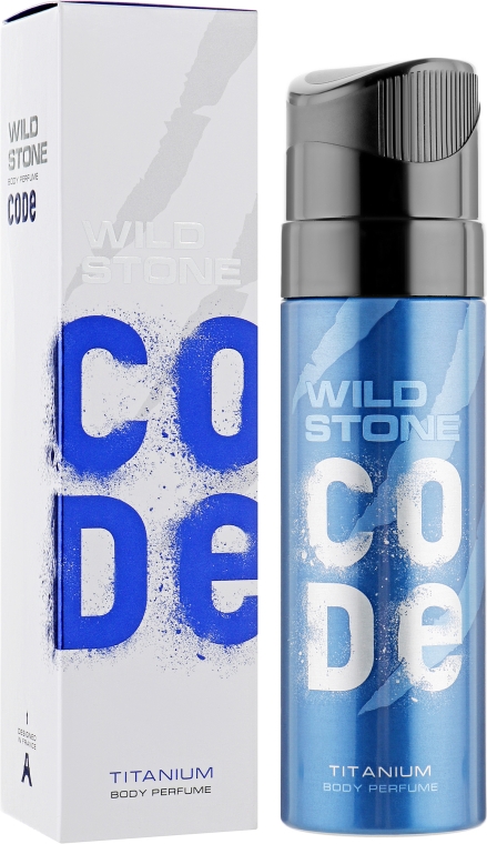 Парфюмированный спрей для тела - Wild Stone Code Titanium