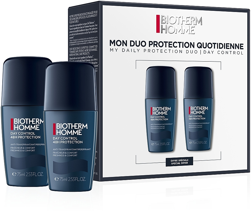 Набір - Biotherm Homme (deo/2x75ml) — фото N1