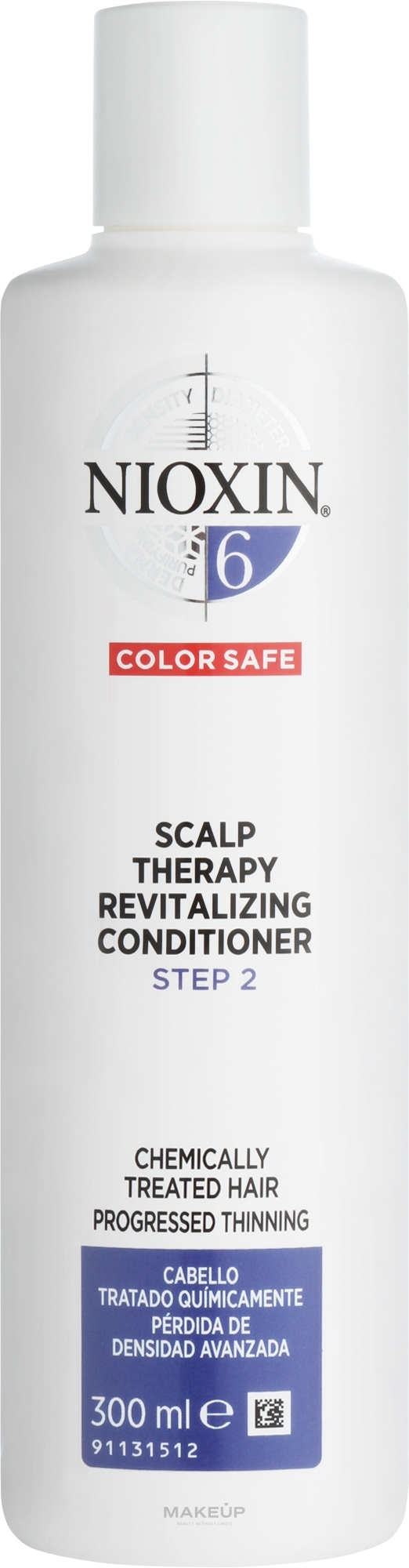 Увлажняющий кондиционер для волос - Nioxin Thinning Hair System 5 Scalp Revitaliser Conditioner — фото 300ml