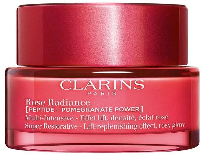 Крем для лица - Clarins Rose Radiance Peptide Pomegrante Power Multi-Intensive — фото N1