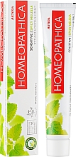 Гомеопатическая зубная паста "Пряная мелисса" - Astera Homeopathica Sensative Spicy Melissa Toothpaste — фото N2