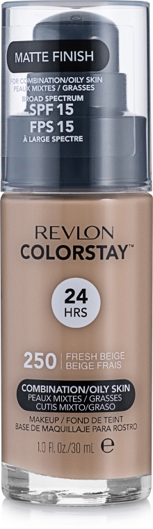 Тональный крем - Revlon ColorStay Foundation For Combination/Oily Skin SPF 15 — фото N2