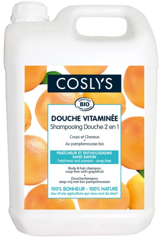 Шампунь для волосся і тіла з грейпфрутом - Coslys Body&Hair Shampoo — фото N5