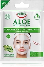 Духи, Парфюмерия, косметика Маска для лица с экстрактом алоэ - Equilibra Aloe Purifying Face Mask