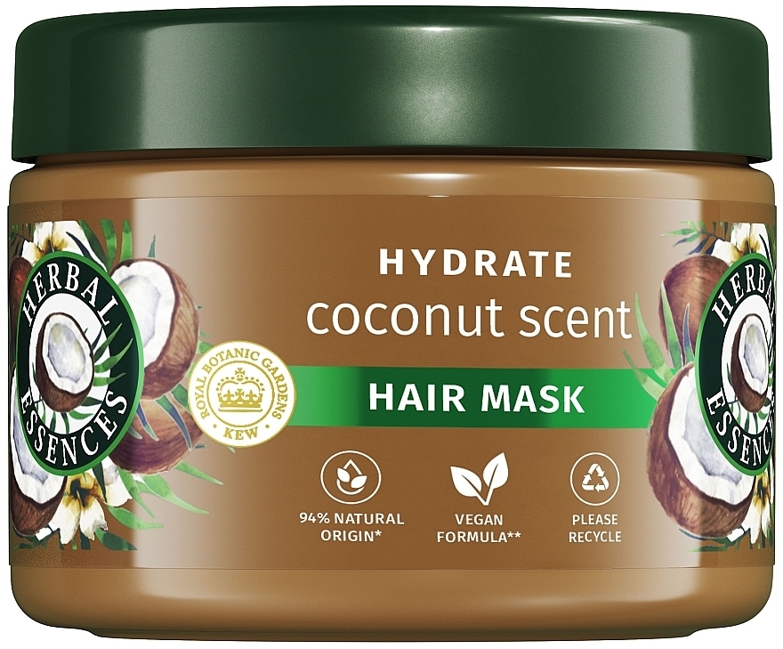 Маска для волосся "Кокос" - Herbal Essences Hydrate Coconut Scent Hair Mask — фото N1
