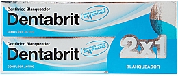 Парфумерія, косметика Набір - Dentabrit Whitener Toothpaste (tooth/paste/2х125ml)