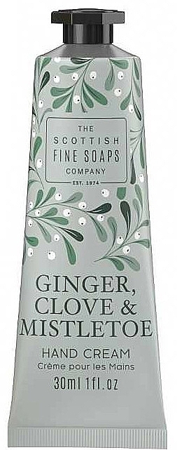 Крем для рук - Scottish Fine Soaps Ginger, Clove & Mistletoe Hand Cream — фото N1