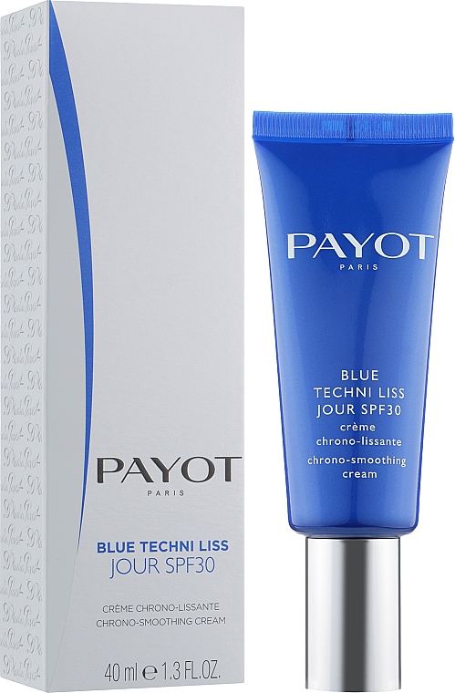 Разглаживающий дневной крем для лица - Payot Blue Techni Liss Jour SPF 30 — фото N2