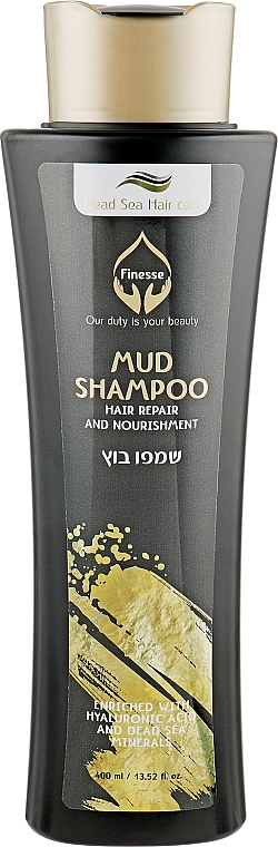 Грязевой шампунь для питания и восстановления волос - Finesse Hair Rapair And Nuorishment Mud Shampoo — фото N1