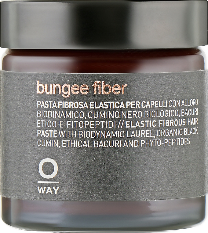 Паста для укладання волосся, сильної рухомої фіксації - Oway Man Bungee Fiber — фото N1