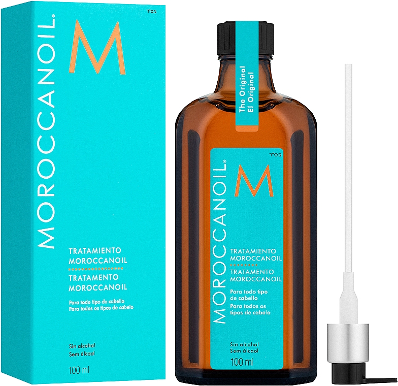 Восстанавливающее масло для волос - MoroccanOil Oil Treatment For All Hair Types — фото N4