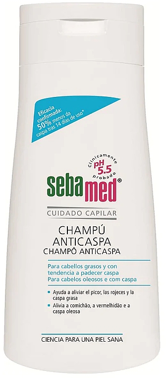 Шампунь проти лупи - Sebamed Anti-Dandruff Shampoo — фото N1