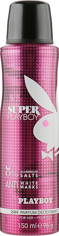 Playboy Super Playboy For Her - Дезодорант — фото N1