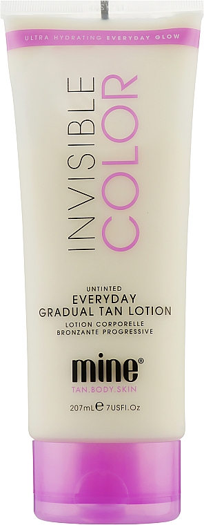 Крем для тіла з автозасмагою - MineTan 3In1 Invisible Color Gradual Tan Lotion — фото N1