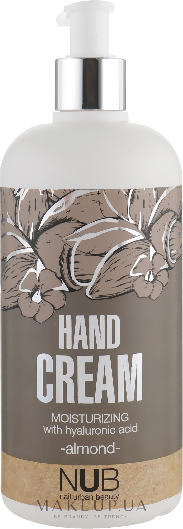 Увлажняющий крем для рук - NUB Moisturizing Hand Cream Almond  — фото 500ml