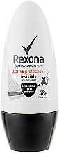 Парфумерія, косметика Дезодорант-ролик "Невидимий на чорному" - Rexona Invisible Active Protection+