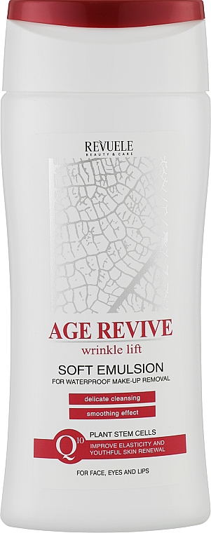 Мягкая эмульсия для демакияжа - Revuele Age Revive Soft Emulsion
