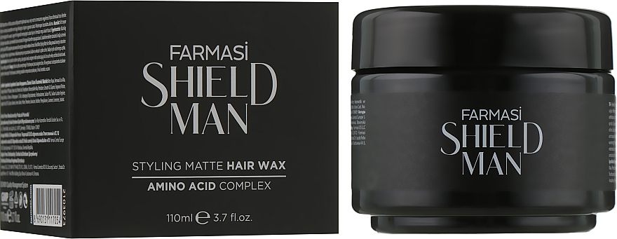 Віск для волосся - Farmasi Shield Man Styling Matte Hair Wax — фото N1