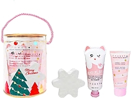 Набор - Inuwet Snowball Case (h/cr/60ml + b/butter/60ml + bath/bomb/100g) — фото N1