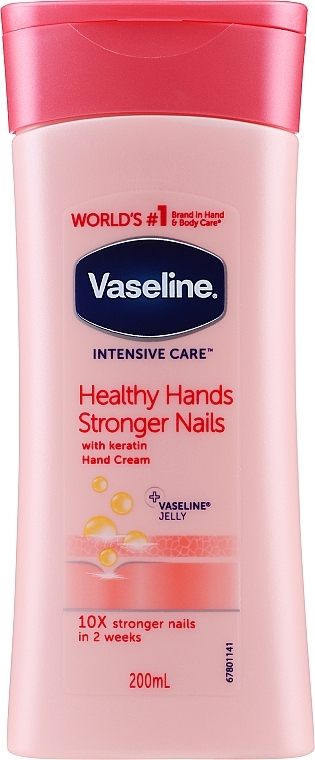 Крем для рук і нігтів "Інтенсивний догляд" - Vaseline Intensive Care Hand Cream — фото N3