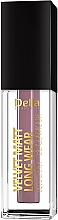 Духи, Парфюмерия, косметика Жидкая матовая помада - Delia Velvet Matt Long Wear Be Glamour Liquid Lipstick