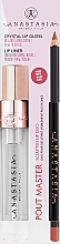 Набор для губ - Anastasia Beverly Hills Pout Master Sculpted Lip Duo Clear/Warm Taupe (lip/pen/1.49g + ipstick/4.8ml) — фото N1