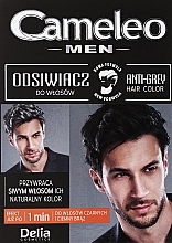 Парфумерія, косметика Антиседин для брюнетів - Delia Cameleo Men Anti Grey Hair Color