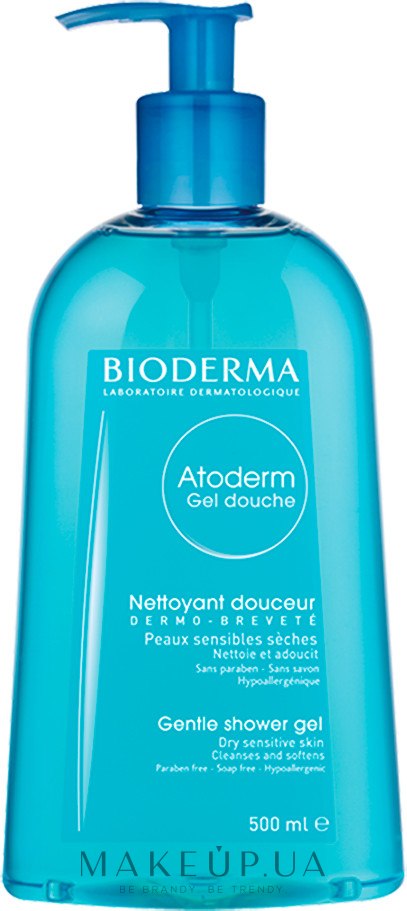 Гель для душу, для сухої та чутливої шкіри - Bioderma Atoderm Gentle Shower Gel — фото 100ml