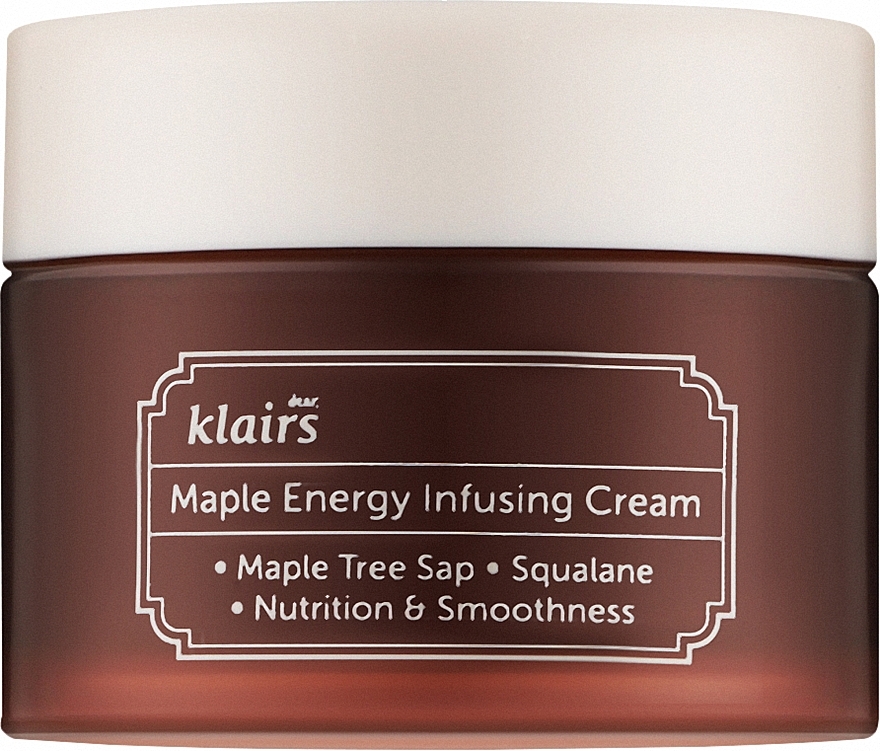 Живильний крем із кленовим соком - Dear Klairs Maple Energy Infusing Cream — фото N1