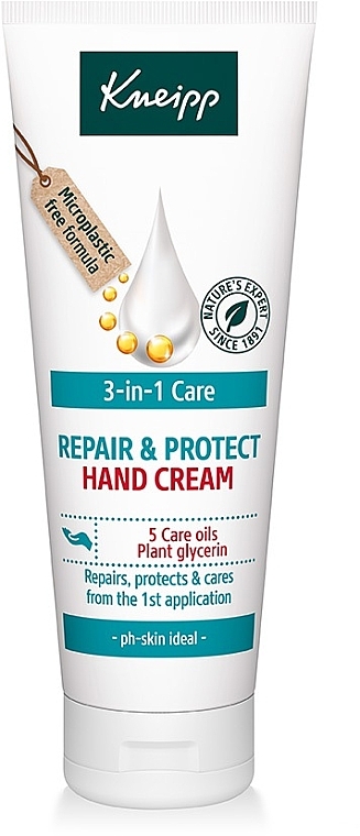 Крем для рук "Восстановление и защита" - Kneipp Repair & Protect Hand Cream — фото N1
