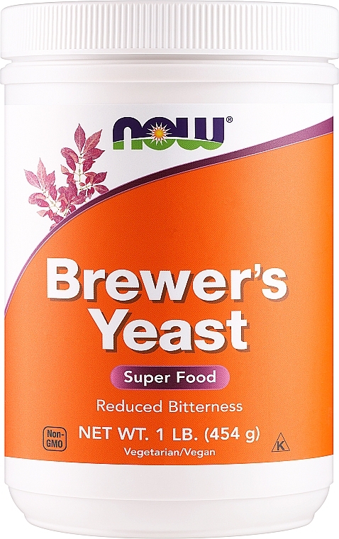 Вітаміни у порошку - Now Foods Brewer's Yeast Super Food — фото N1