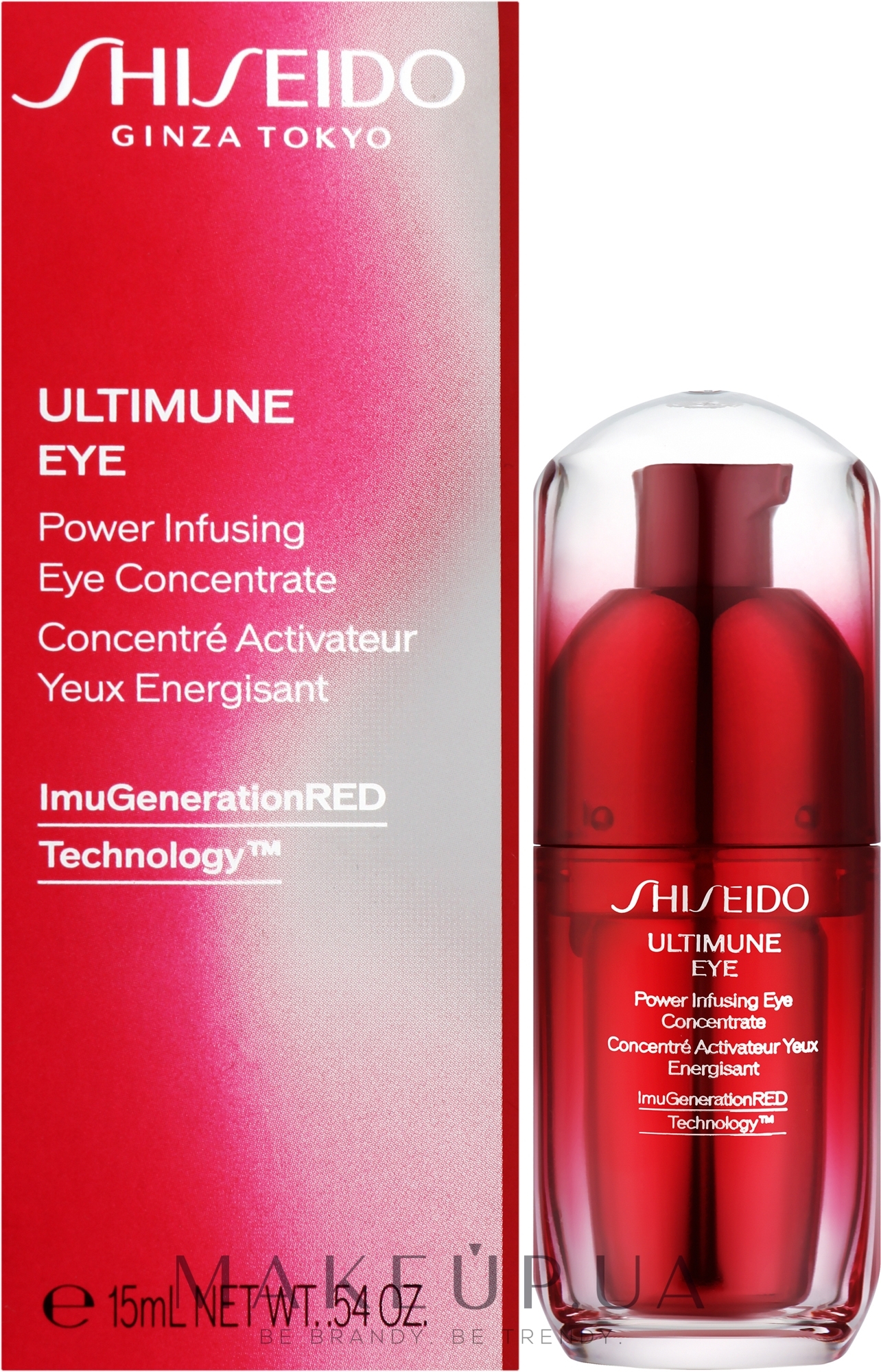 Концентрат для кожи вокруг глаз - Shiseido Ultimune Eye Power Infusing Eye Concentrate  — фото 15ml