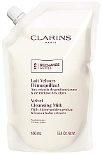 Парфумерія, косметика Очищувальне молочко - Clarins Velvet Cleansing Milk (дой-пак)