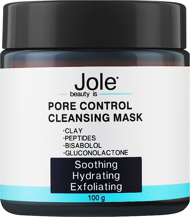 Очищающая маска для чувствительной кожи лица - Jole Pore Control Cleansing Mask — фото N1