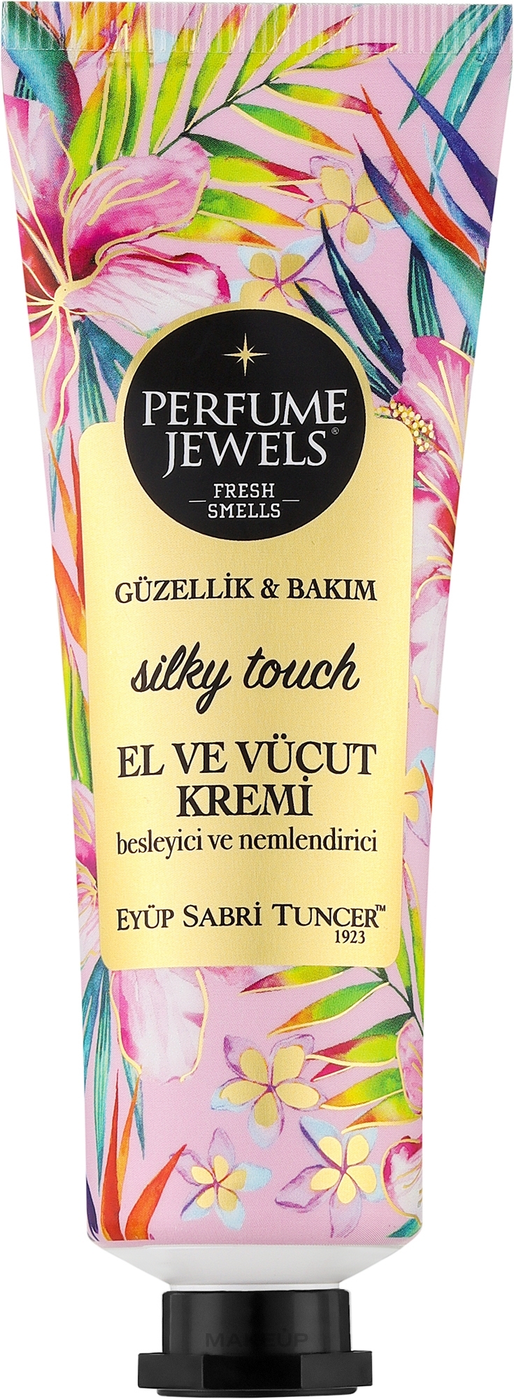 Парфюмированный крем для рук и тела с пчелиным воском и маслом ши - Eyup Sabri Tuncer Silky Touch — фото 50ml
