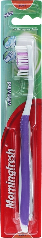 Зубна щітка, M-749, фіолетова - MorningFresh — фото N1