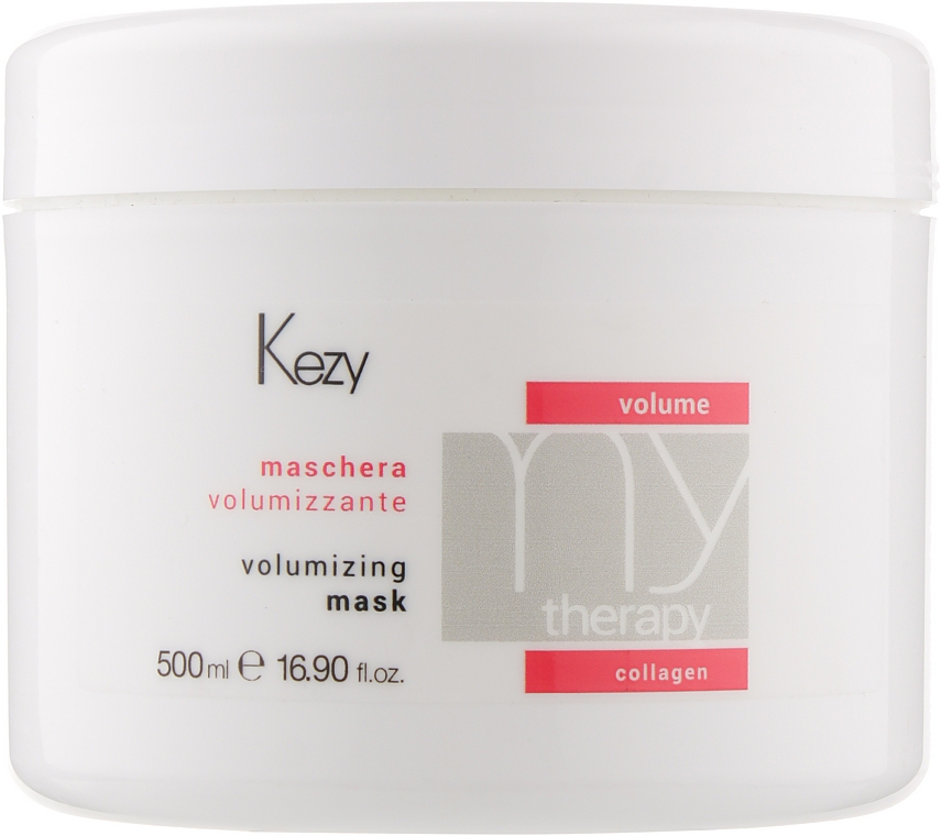 Маска для объема волос с морским коллагеном - Kezy Volume Volumizing Mask — фото N1
