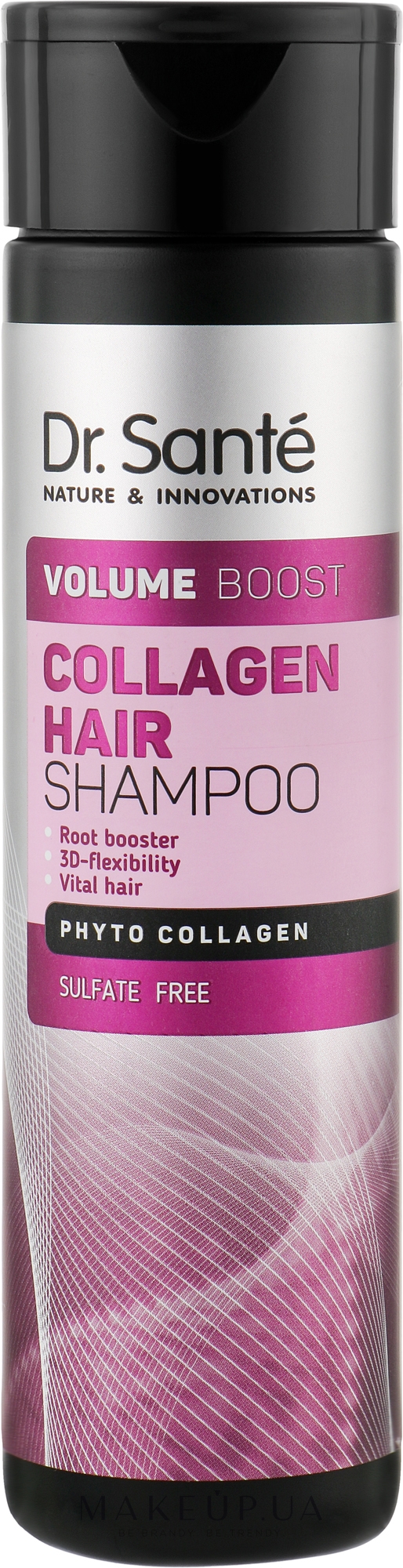 Шампунь для волос - Dr. Sante Collagen Hair Volume Boost Shampoo — фото 250ml