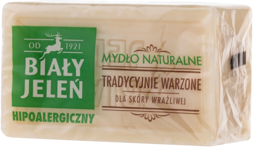 Гипоаллергенное натуральное мыло для чувствительной кожи - Bialy Jelen Hypoallergenic Natural Soap  — фото N1