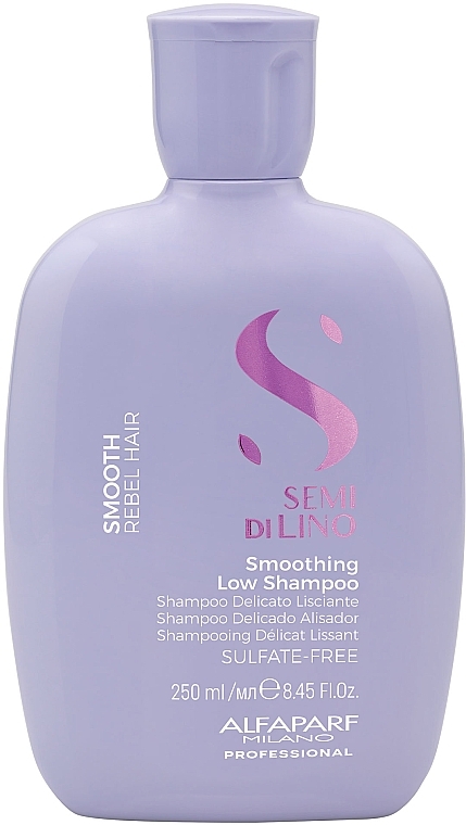 Шампунь для розгладжування волосся - Alfaparf Semi di Lino Smooth Smoothing Shampoo — фото N1
