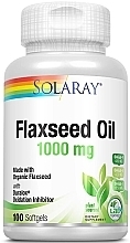 Духи, Парфюмерия, косметика Пищевая добавка "Льняное масло" 1000 мг - Solaray Flaxseed Oil