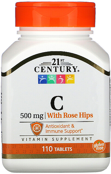 Пищевая добавка "витамин С", 110 таблеток - Apnas Natural — фото N1