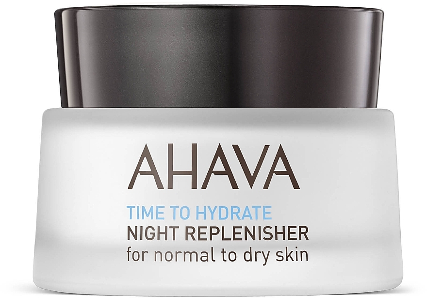 УЦІНКА Нічний живильний крем - Ahava Time To Hydrate Night Replenisher Normal to Dry Skin * — фото N1