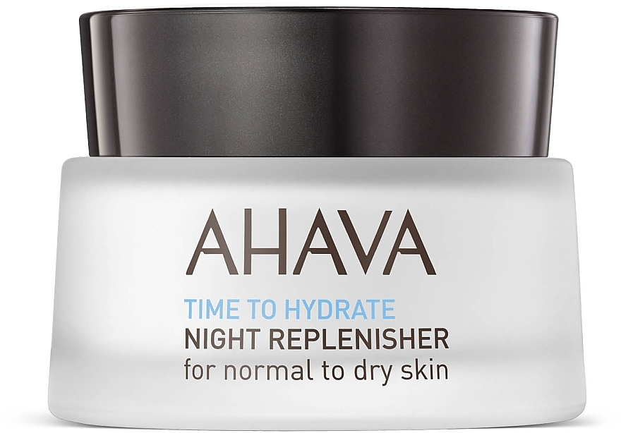 УЦЕНКА Питательный ночной крем - Ahava Time To Hydrate Night Replenisher Normal to Dry Skin * — фото N1