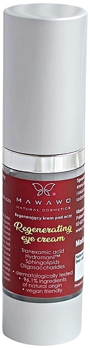 Крем для кожи вокруг глаз - Mawawo Regenerating Eye Cream — фото N1