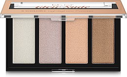 Духи, Парфюмерия, косметика Палетка хайлайтеров - DoDo Girl Glow Nude 4 Color Highlighter Palette