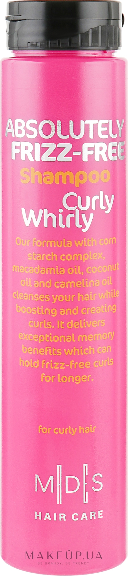 Шампунь "Упругий Локон" - Mades Cosmetics Absolutely Frizz-free Shampoo Curly Whirly — фото 250ml