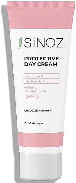 Защитный дневной крем для лица с SPF15 - Sinoz Protective Day Cream SPF15 — фото N1